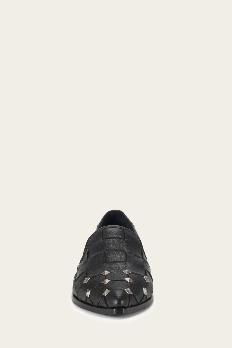 Kenzie Studded - Black - Front