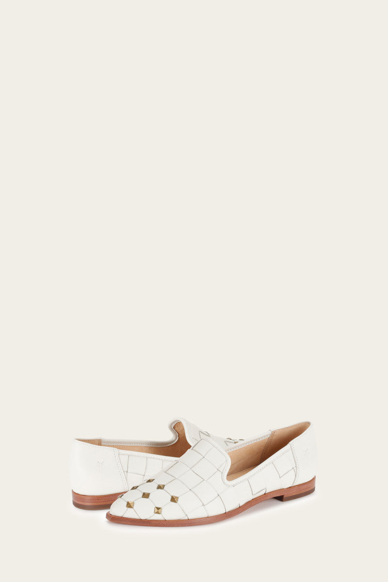 Kenzie Studded - White - Pair