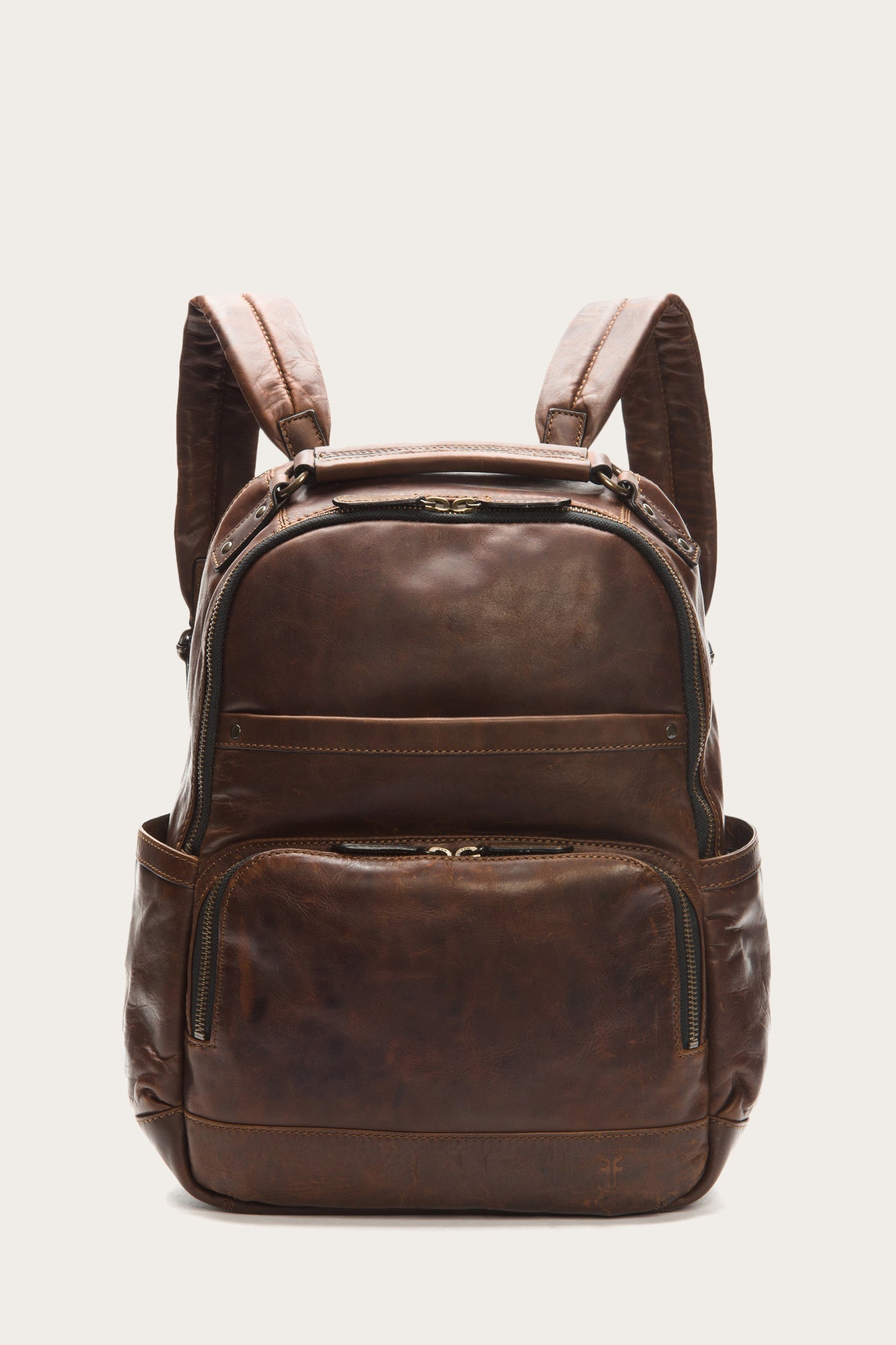 Logan Dark Brown Backpack The Frye Company