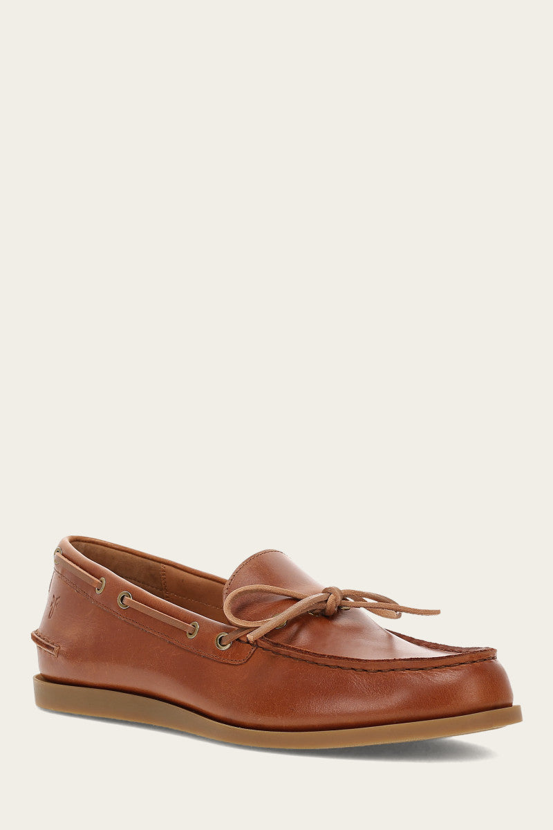 Mason One Eye Tie - Saddle - Hero