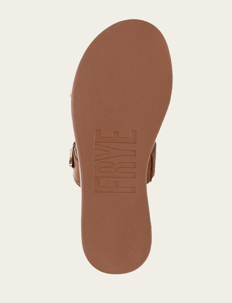 Maya Buckle Sandal - Dark Latte - Sole