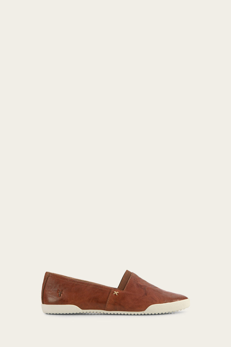Melanie Slip On - Cognac - Outside