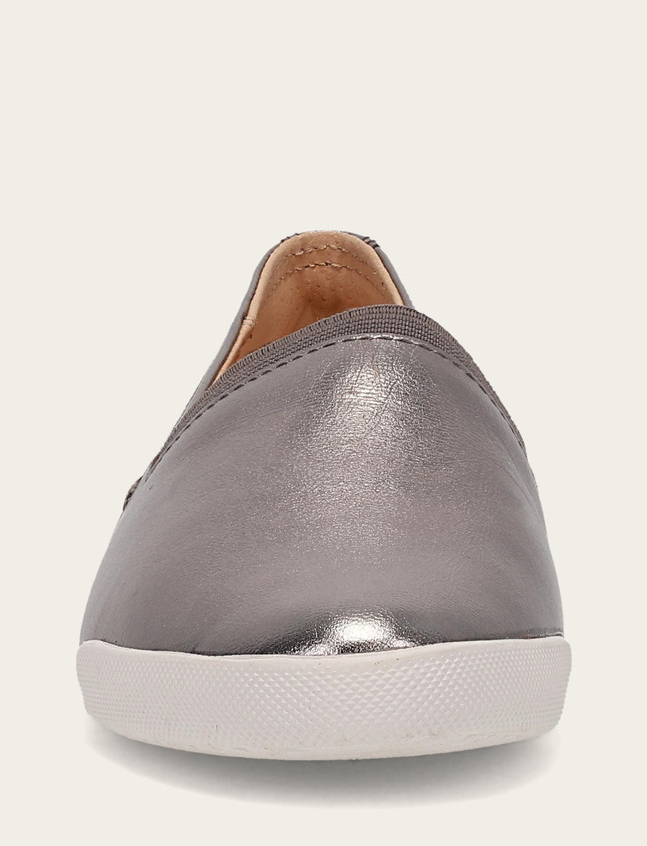 Melanie Slip On - Dark Pewter - Front