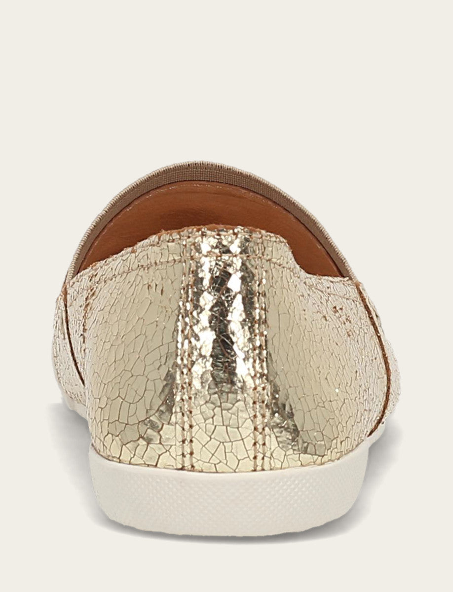 Melanie Slip On - Gold Mirror - Back
