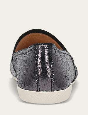Melanie Slip On - Pewter Mirror - Back
