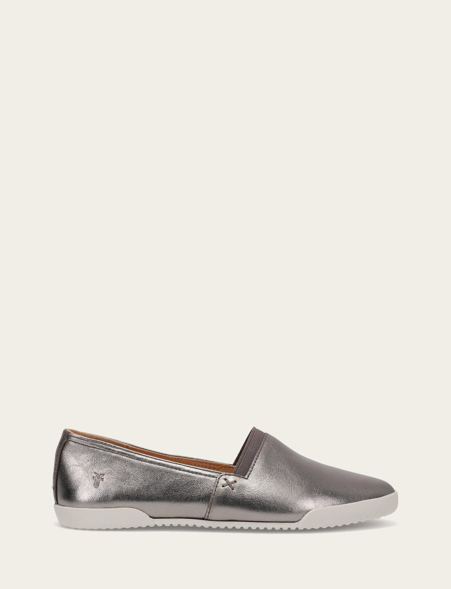 Melanie Slip On - Dark Pewter - Outside