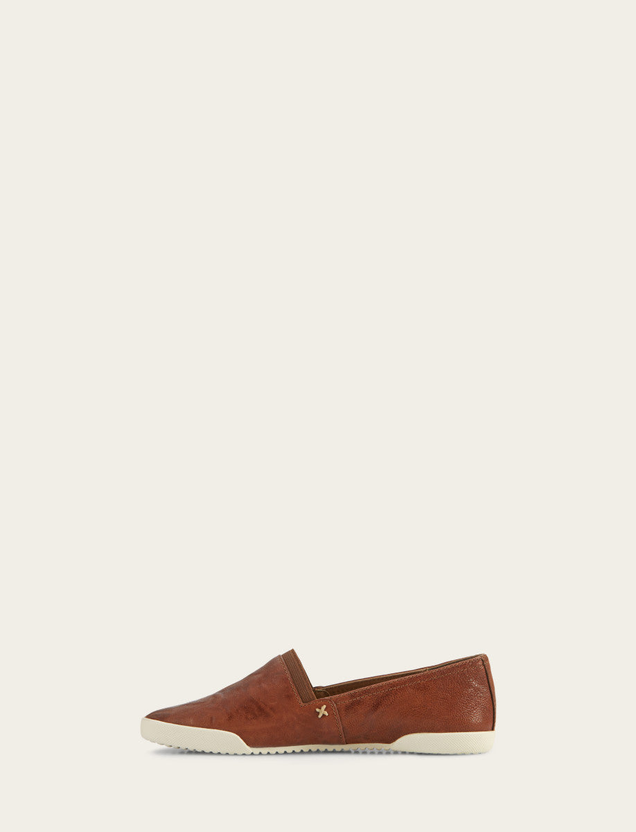 Melanie Slip On - Cognac - Inside