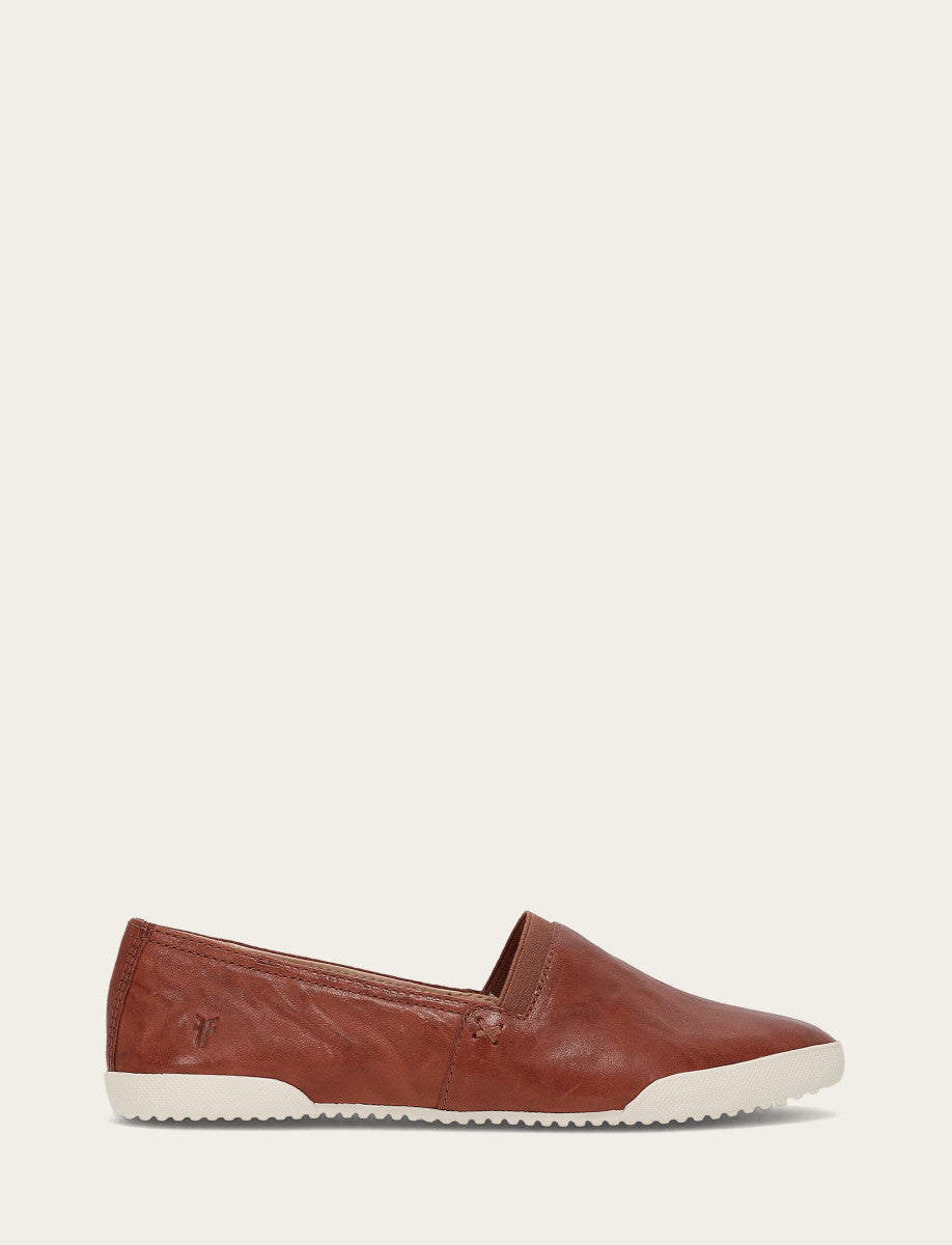 Melanie Slip On - Cognac - Outside