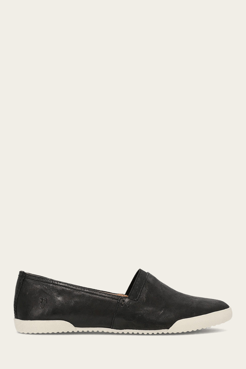 Melanie Slip On - Black - Outside