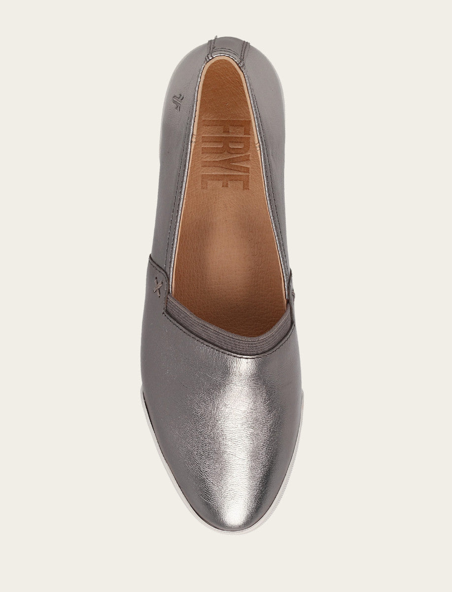Melanie Slip On - Dark Pewter - Top Down