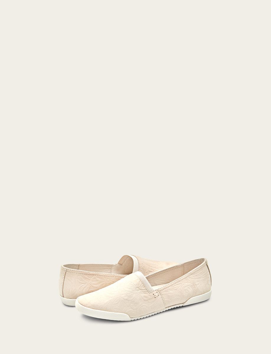 Melanie Slip On - Ivory - Pair