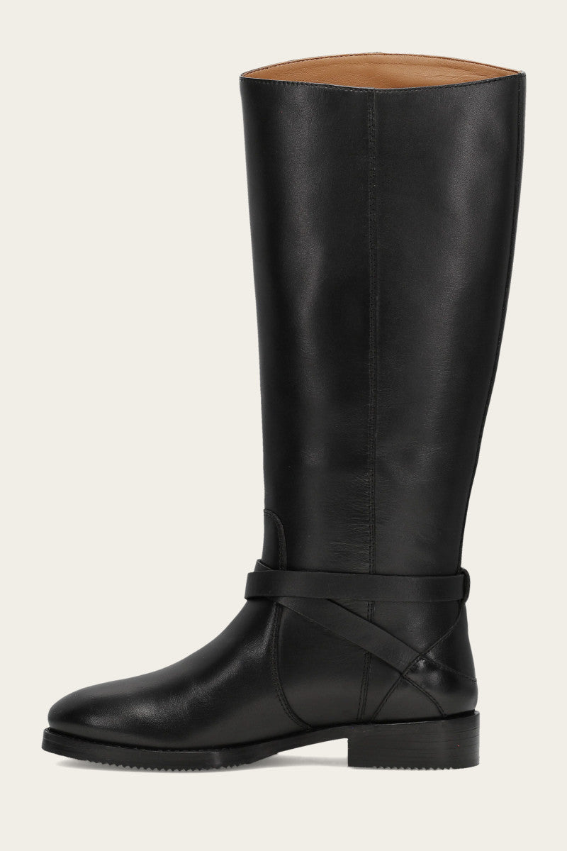 Melissa Belted Riding Wc - Black - Inside