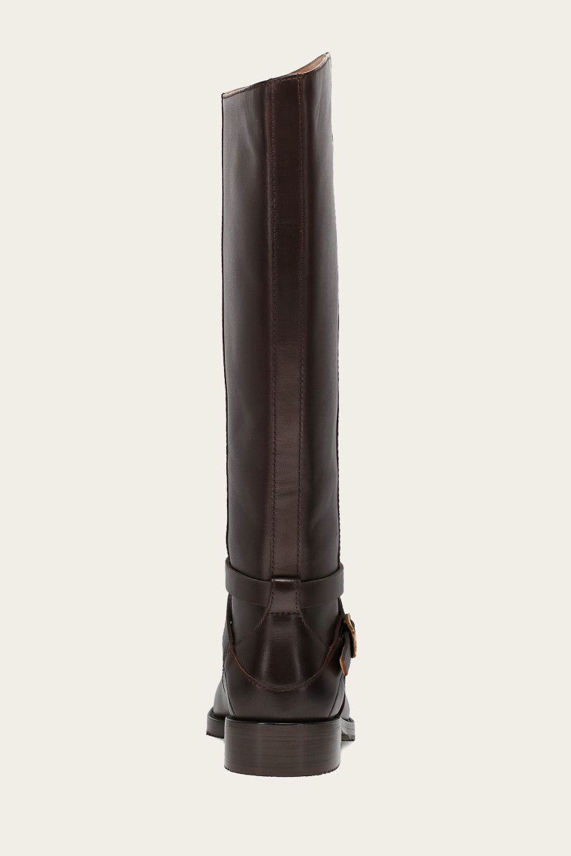 Melissa Belted Riding Wc - Dark Brown - Back