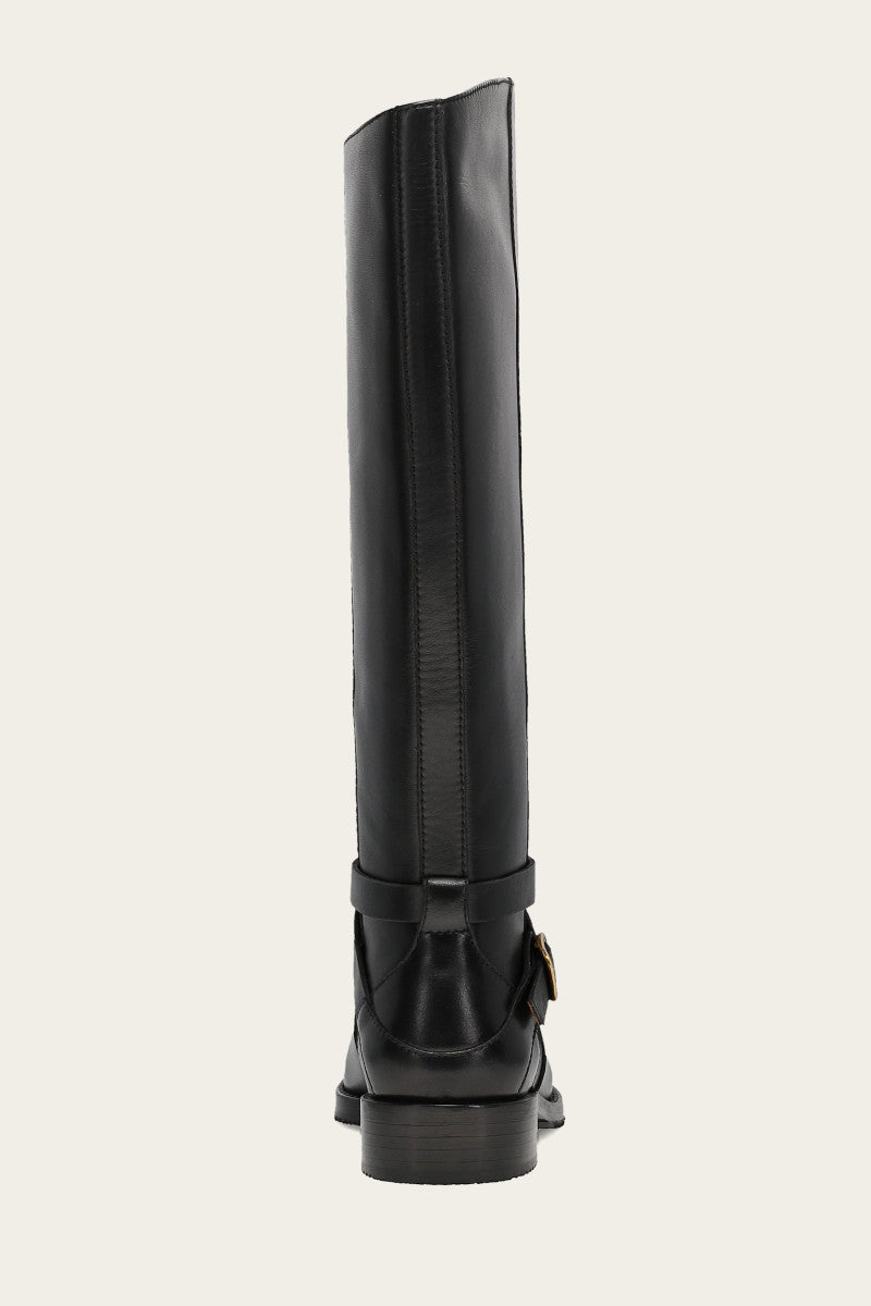 Melissa Belted Riding - Black - Back