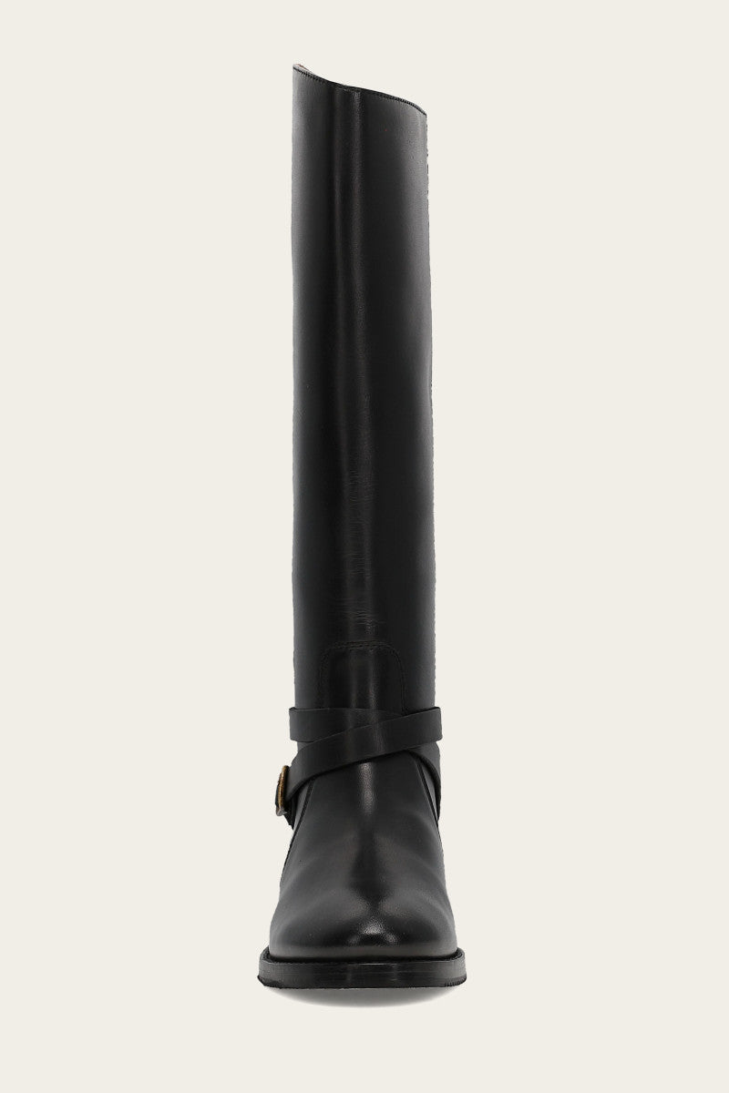 Melissa Belted Riding - Black - Front