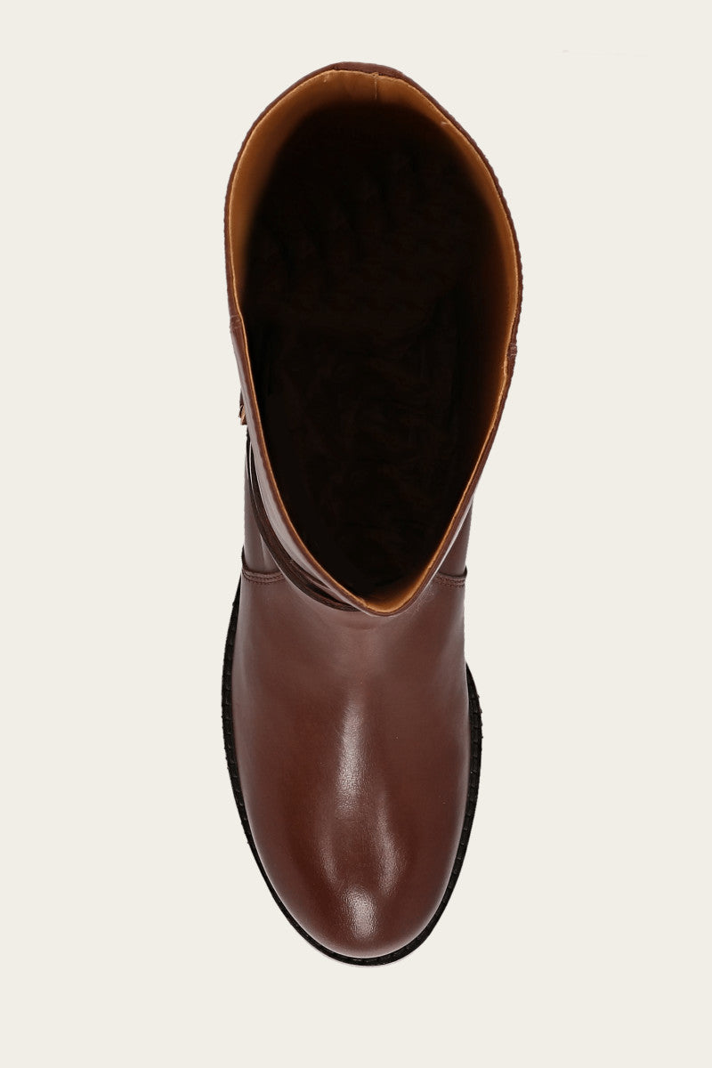 Melissa Belted Riding - Walnut - Top Down