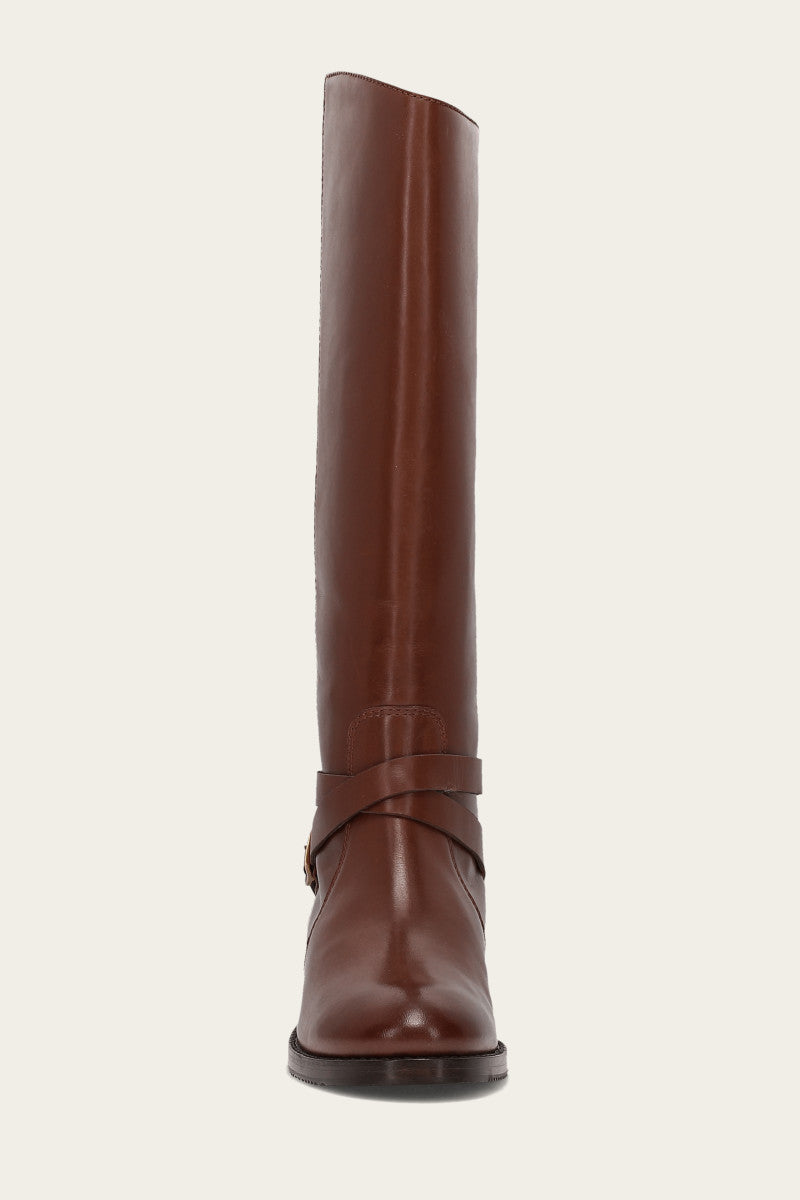 Melissa Belted Riding - Walnut - Front