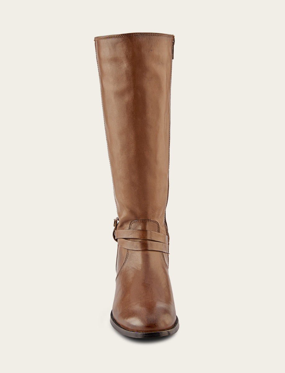 Melissa Belted Tall - Dark Taupe - Front