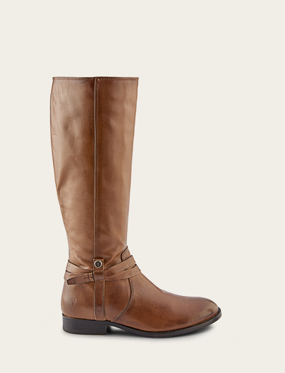 Melissa Belted Tall - Dark Taupe - Outside