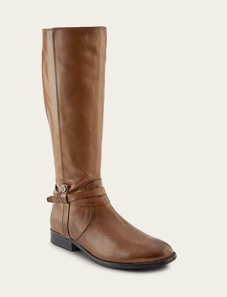 Melissa Belted Tall - Dark Taupe - Hero