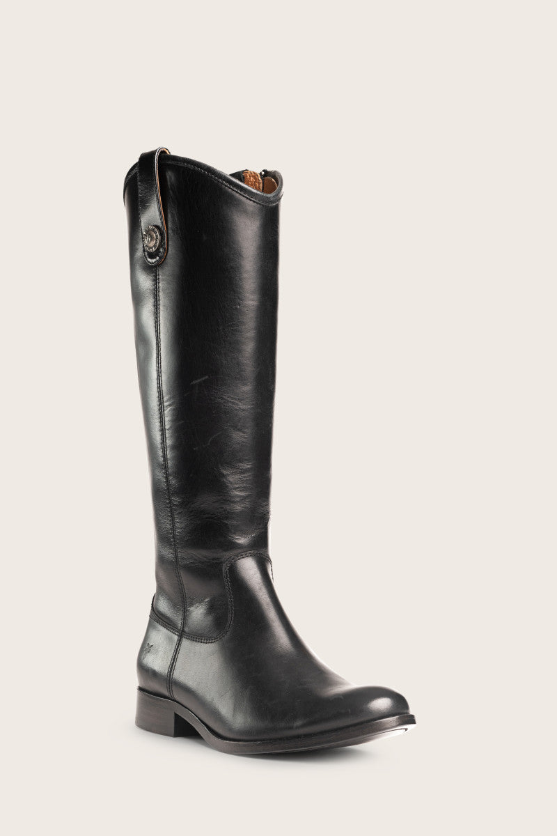 Melissa Button Inside Zip - Black - Hero