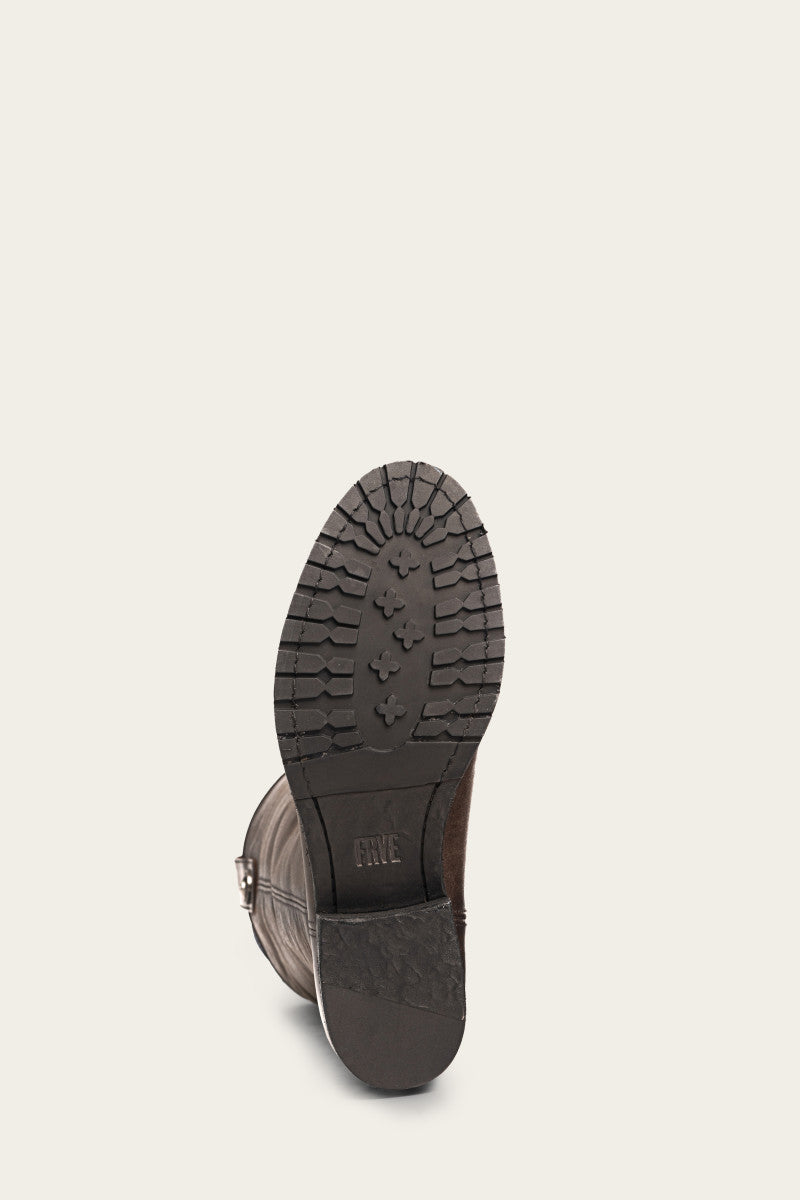 Melissa Button Lug Tall - Smoke - Sole