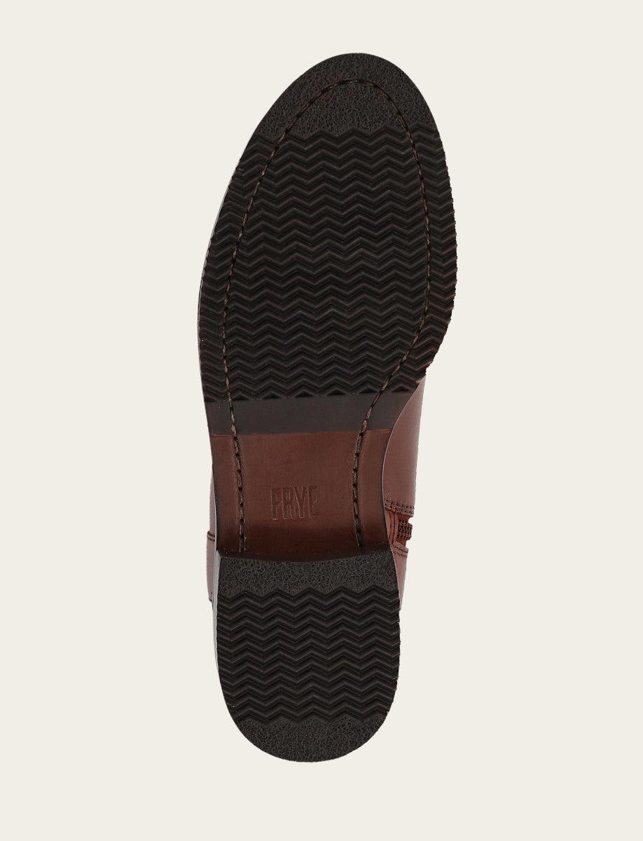 Melissa Button Tall Inside Zip Wc - Saddle - Sole