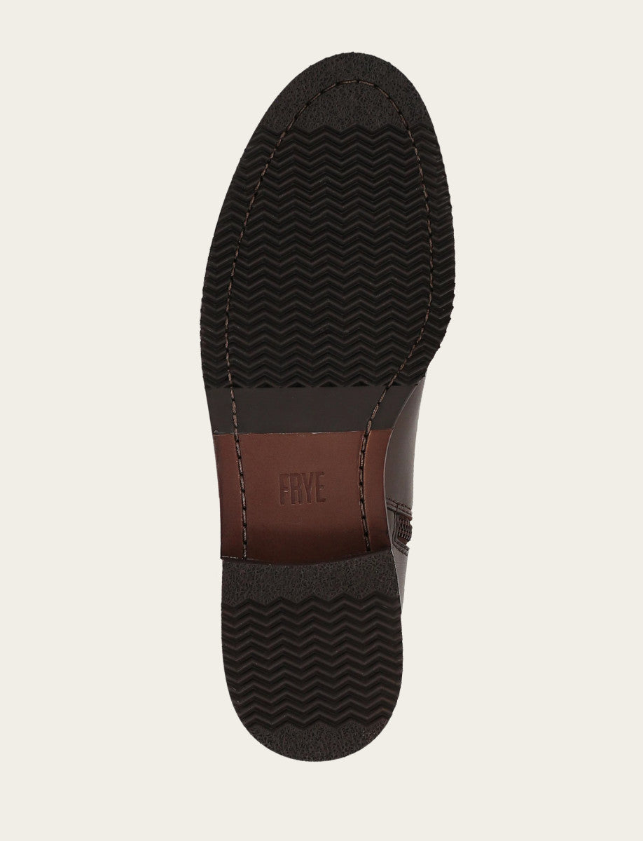 Melissa Button Tall Inside Zip Wc - Dark Brown - Sole