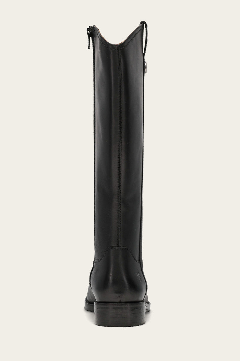 Melissa Button Tall Inside Zip Wc - Black - Back