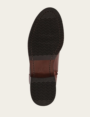 Melissa Button Tall Inside Zip - Saddle - Sole