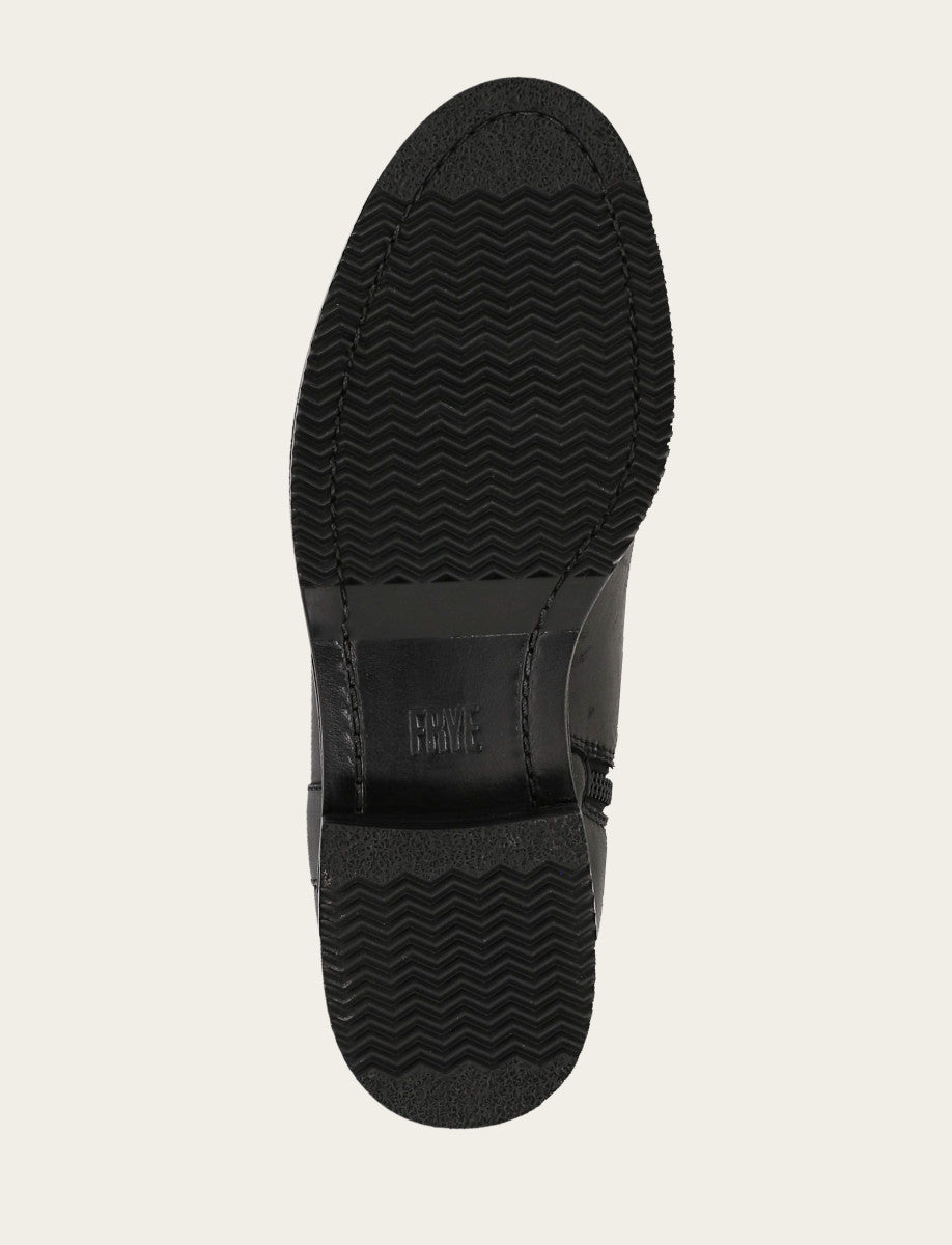 Melissa Button Tall Inside Zip - Black - Sole
