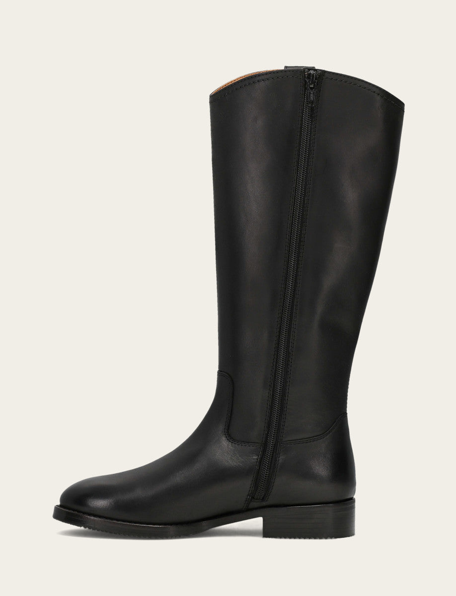 Melissa Button Tall Inside Zip - Black - Inside