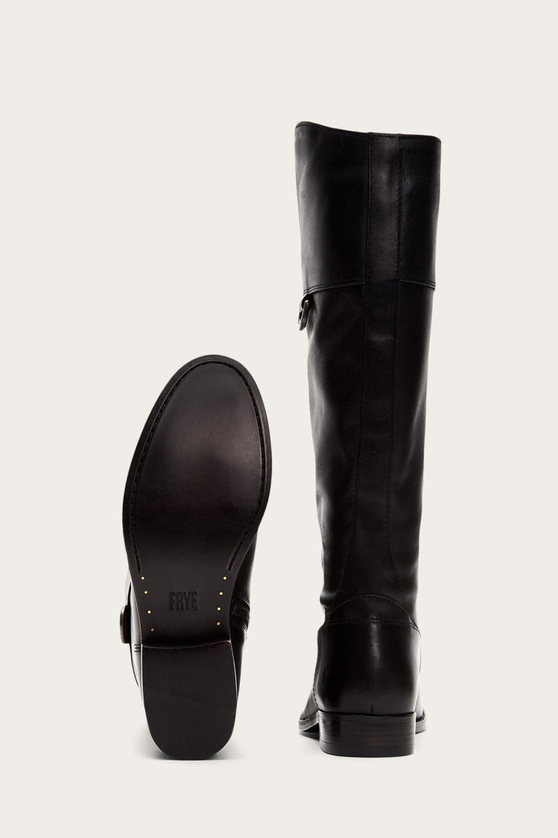 Melissa D Ring Tall - Black - Sole