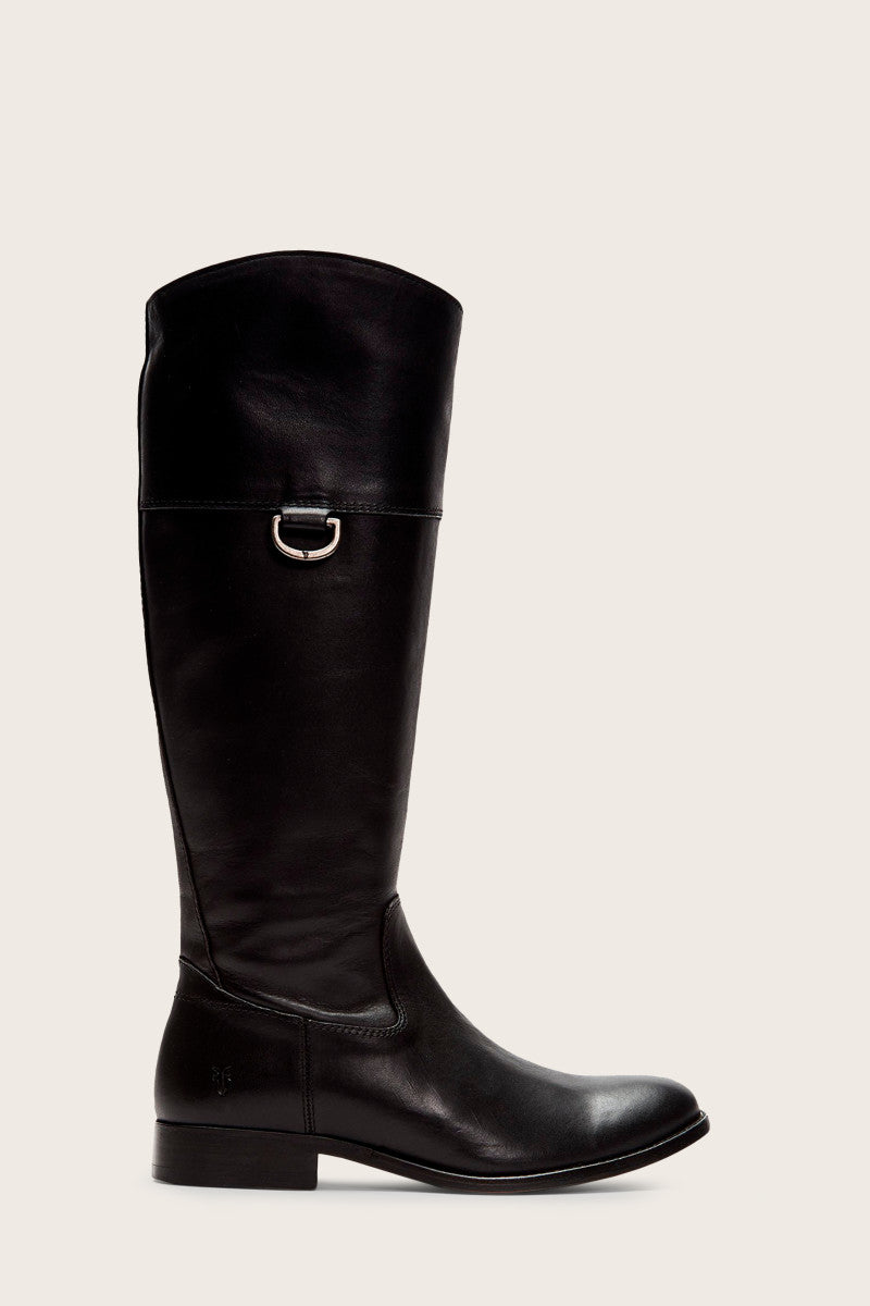 Melissa D Ring Tall - Black - Outside