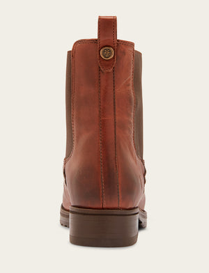 Melissa Double Sole Chelsea - Cognac - Back