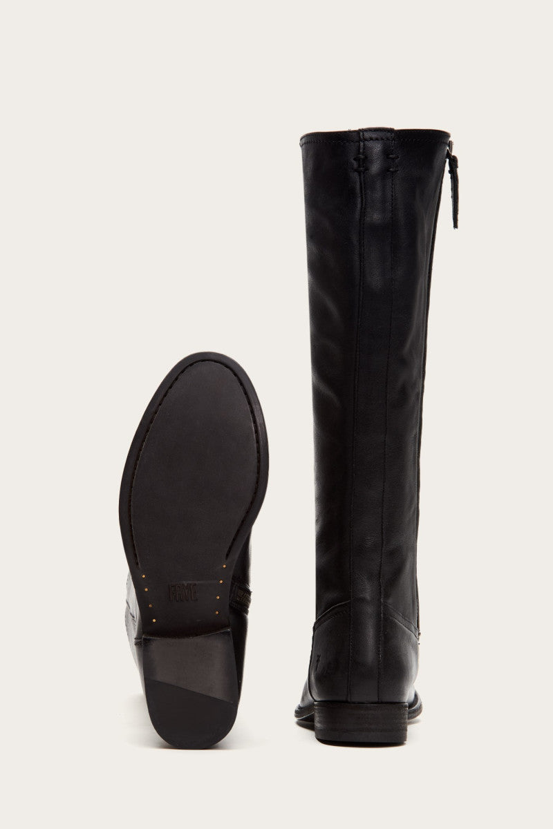 Melissa Inside Zip Tall Wc - Black - Sole