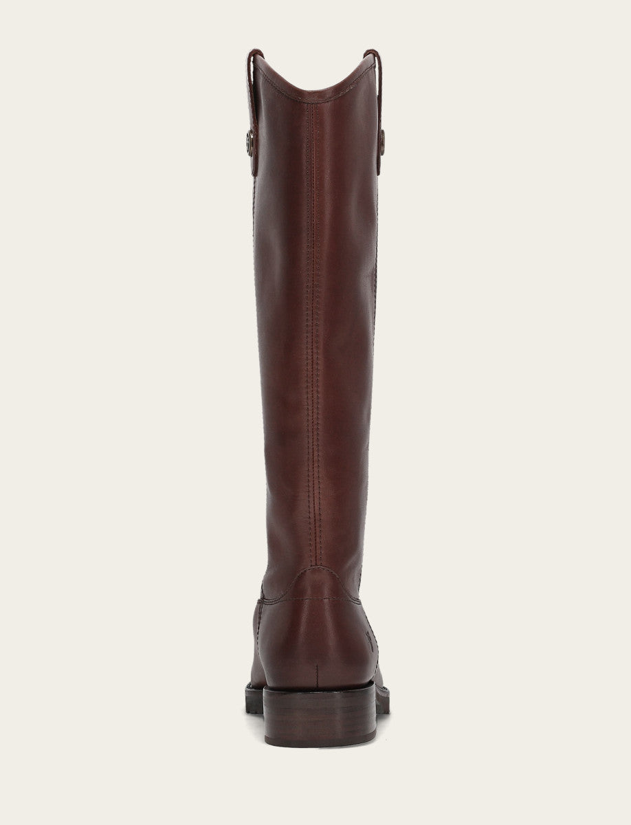 Melissa Lug Button Tall Wc - Brown - Back