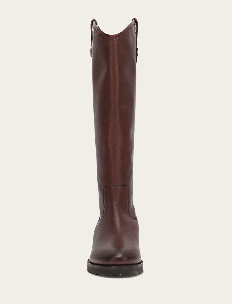 Melissa Lug Button Tall Wc - Brown - Front