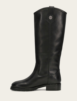 Melissa Lug Button Tall Wc - Black - Inside