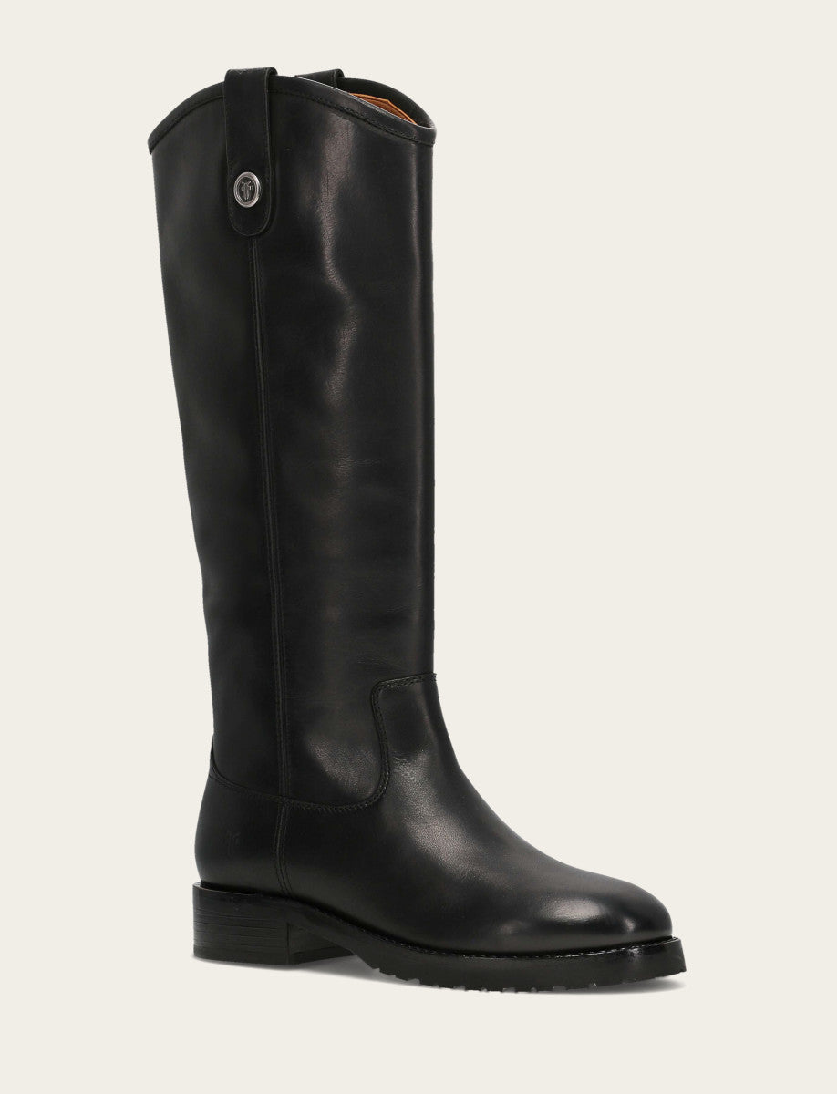 Melissa Lug Button Tall Wc - Black - Hero