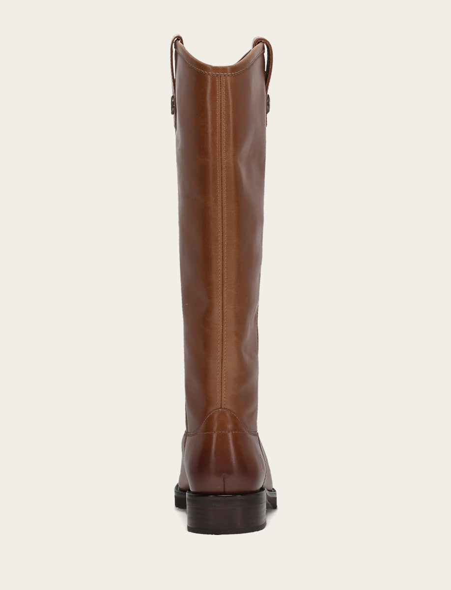 Melissa Lug Button Tall Wc - Tan - Back