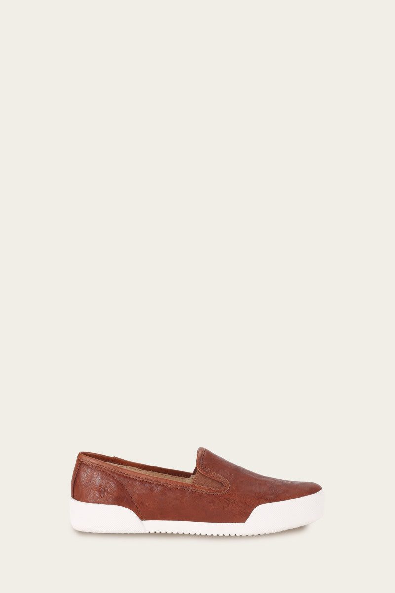 Mia Slip On - Cognac - Outside
