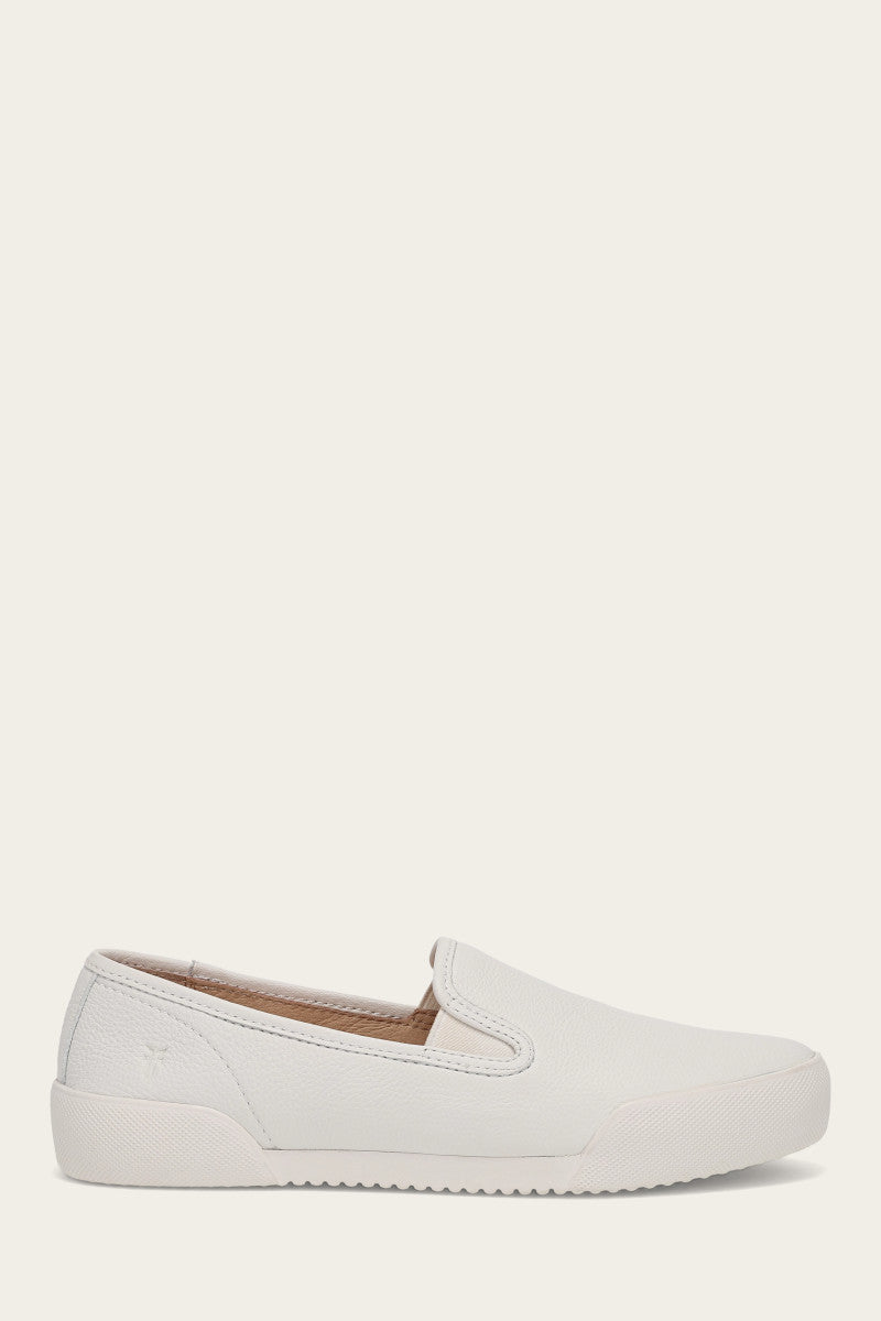 Mia Slip On - White - Outside