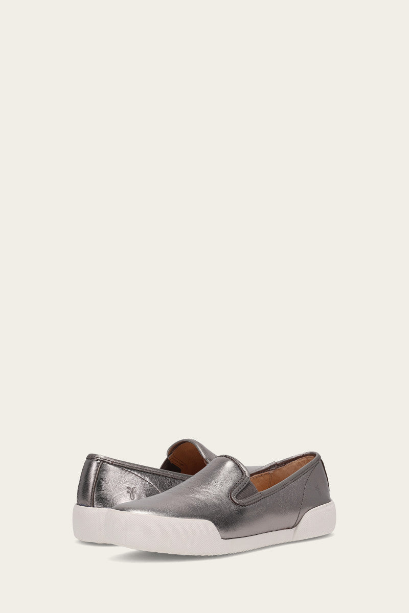 Mia Slip On - Dark Pewter - Pair
