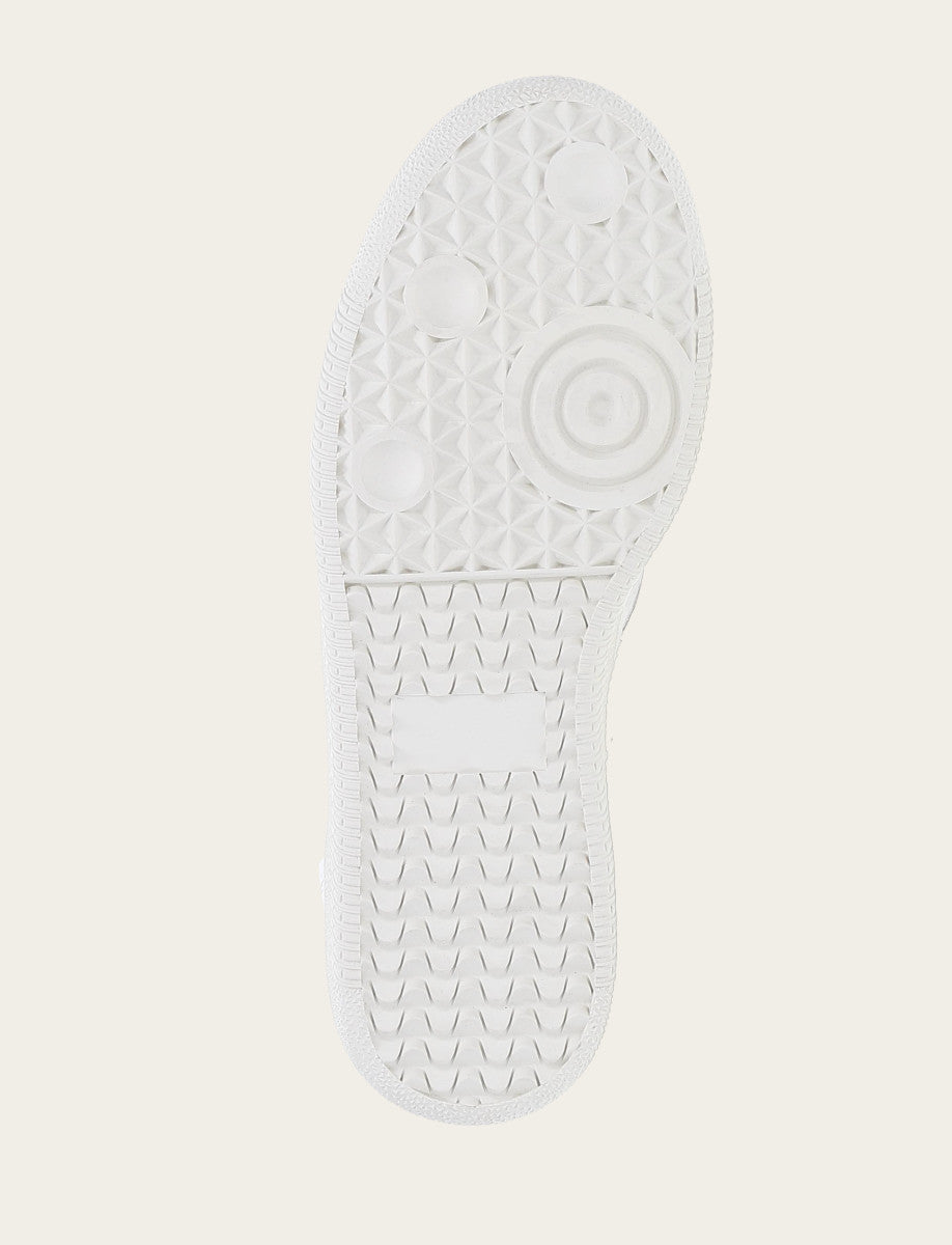 Milly Low Lace - White - Sole