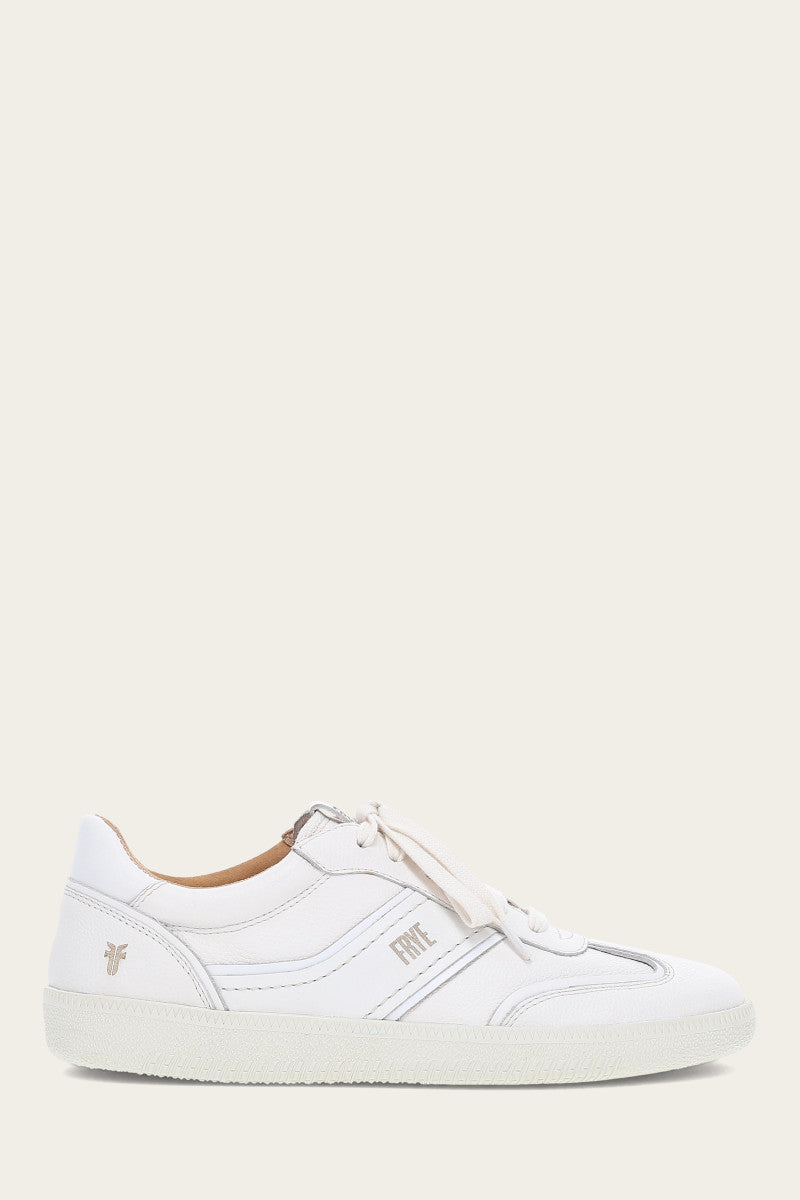 Milly Low Lace - White - Outside