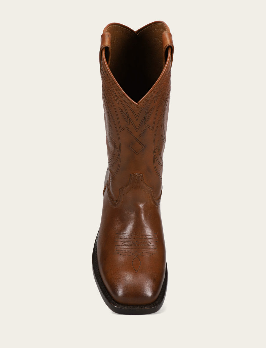 Nash Deco Stitch Mens - Caramel - Top Down