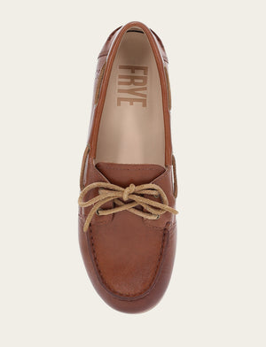 Naya Boat Shoe - Cinnamon - Top Down