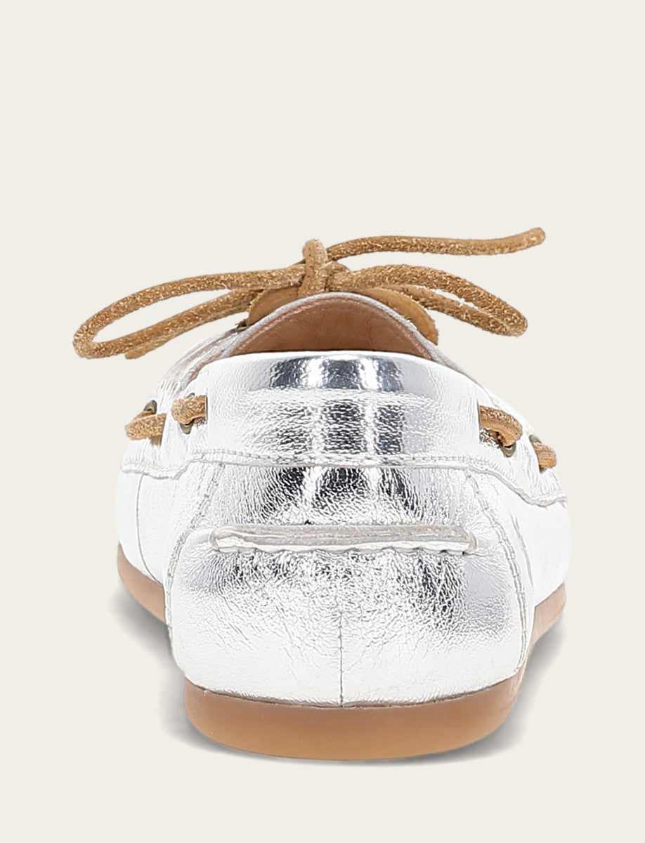 Naya Boat Shoe - Silver - Back