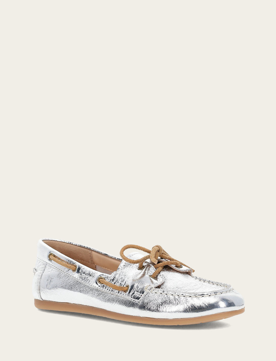 Naya Boat Shoe - Silver - Hero